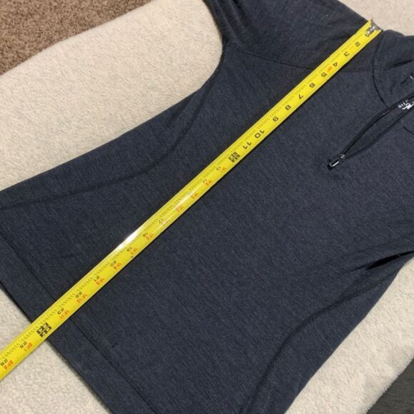 Smartwool Charcoal Quarter-Zip Sweater, XS ladies - Picture 6 of 11